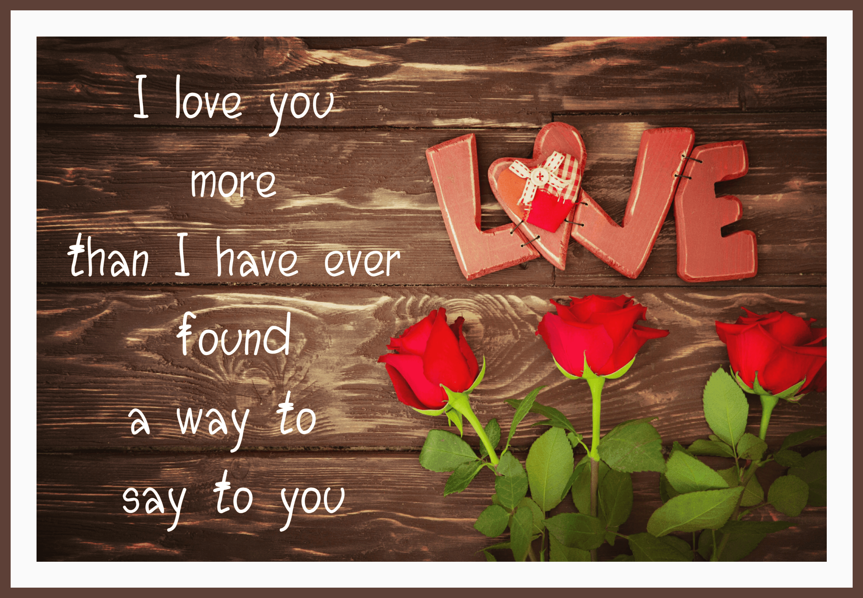 I Love You
