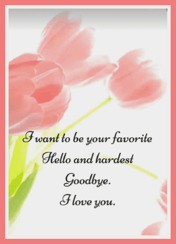 I Love You