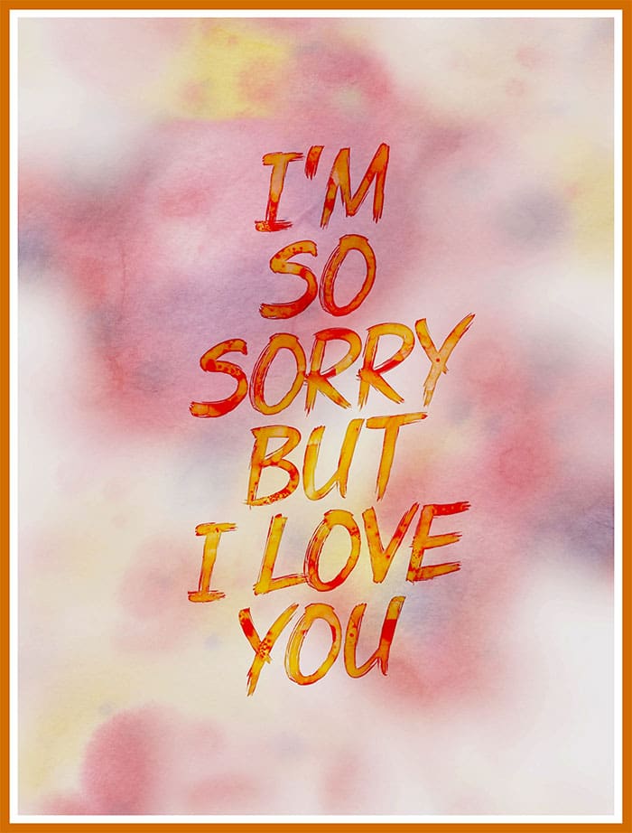 Sorry